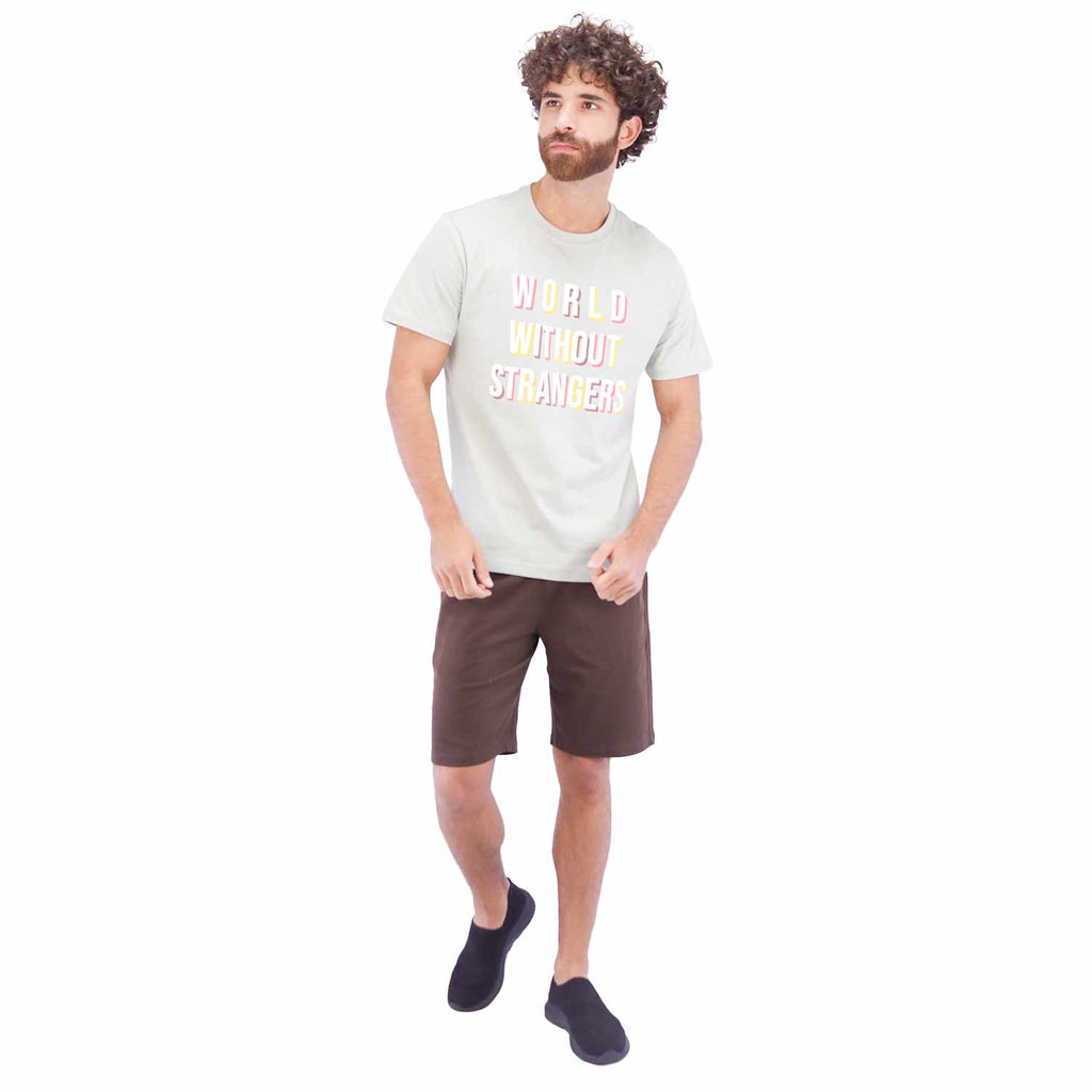 Men's Wws Theme Print Tee's