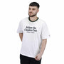 Giordano Men's Crew Neck Short Sleeve Relaxed Fit Classic Logo Print Tee-White