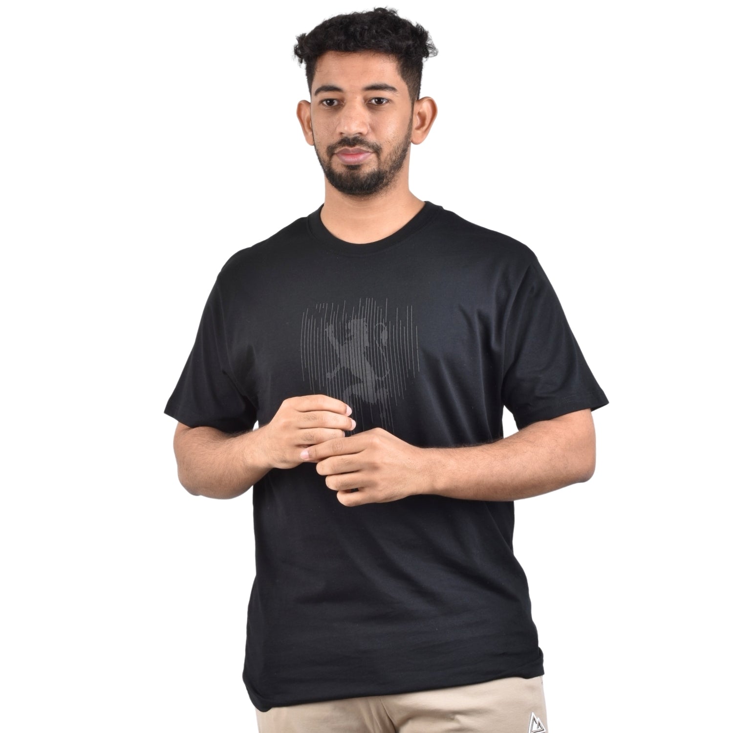 تي شيرت رجالي مطبوع عليه توقيع Me