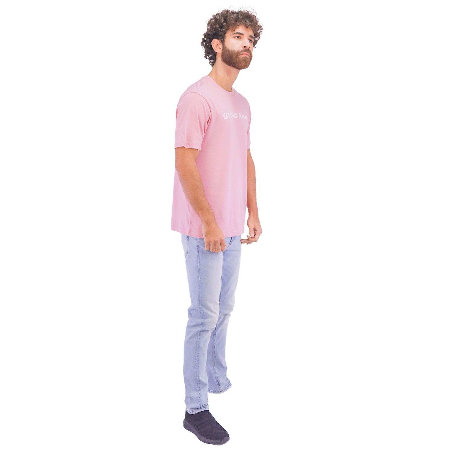 تي شيرت رجالي مطبوع عليه توقيع Me
