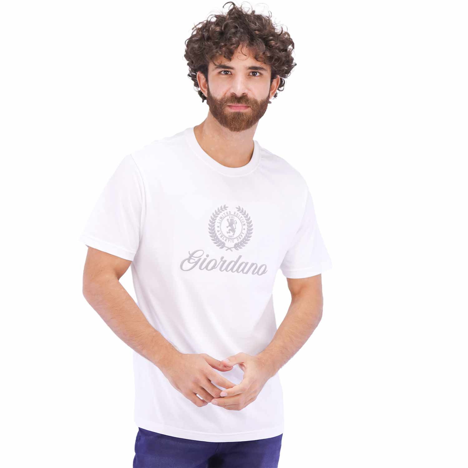 تي شيرت رجالي مطبوع عليه توقيع Me