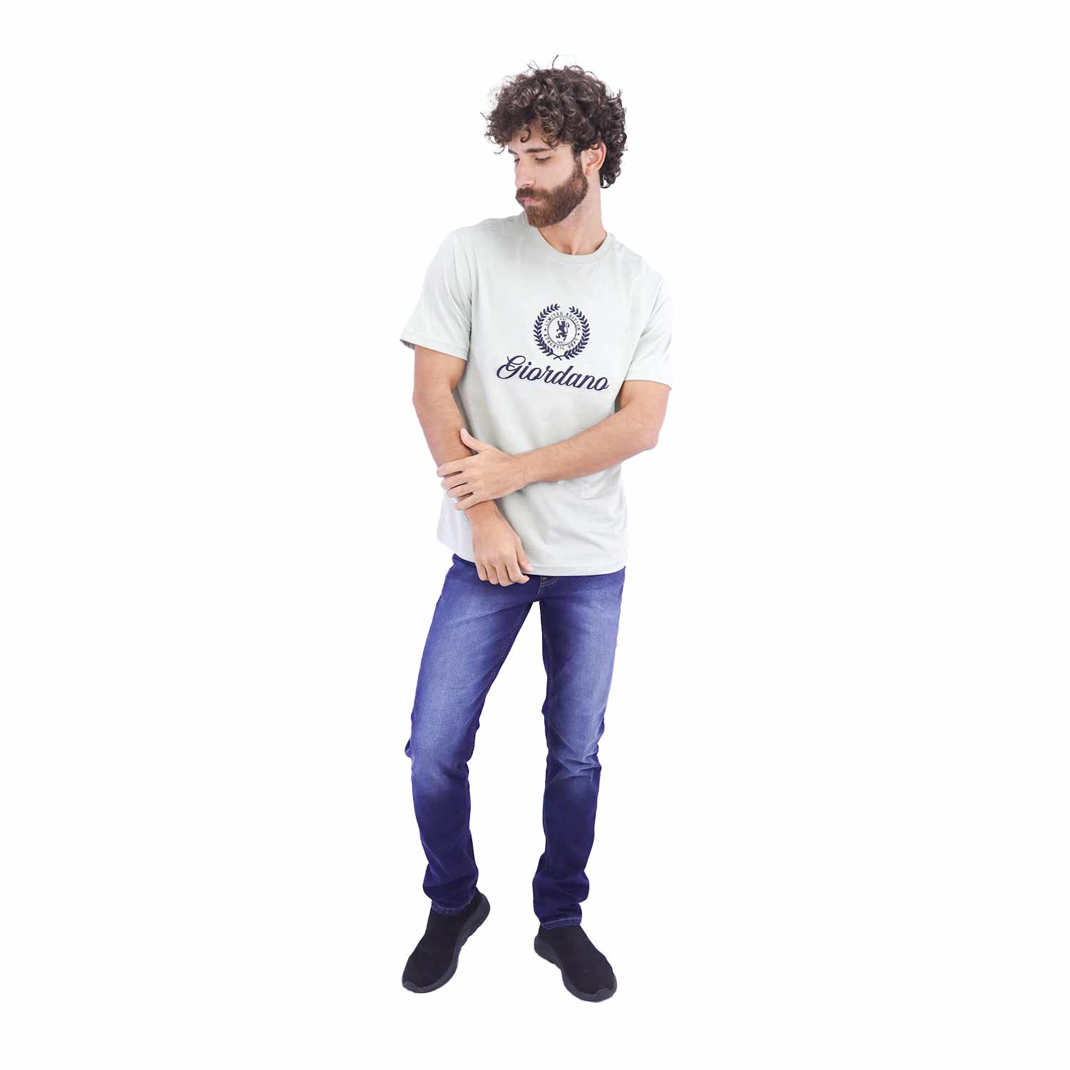 تي شيرت رجالي مطبوع عليه توقيع Me