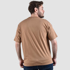 Men's Crew Neck Short Sleeve Wander Wonder Collection Relaxed Fit Print Tee