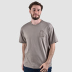 Men's Crew Neck Short Sleeve Wander Wonder Collection Relaxed Fit Print Tee