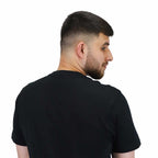 Men's Cotton Jersey Crew Neck Slim Fit Message Print Tee