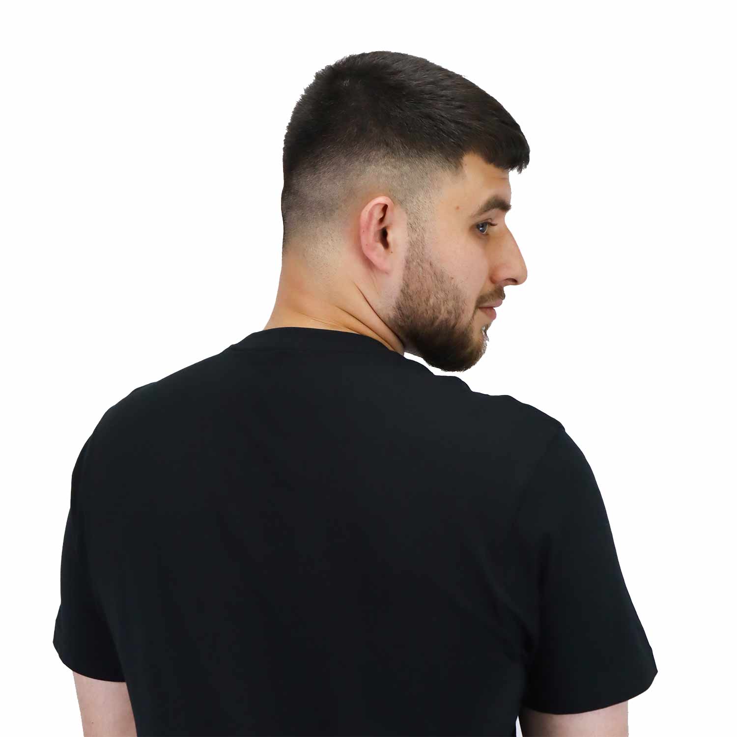 Men's Cotton Jersey Crew Neck Slim Fit Message Print Tee