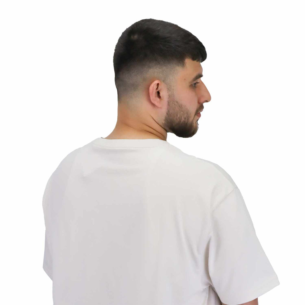 Men's Cotton Jersey Crew Neck Slim Fit Message Print Tee