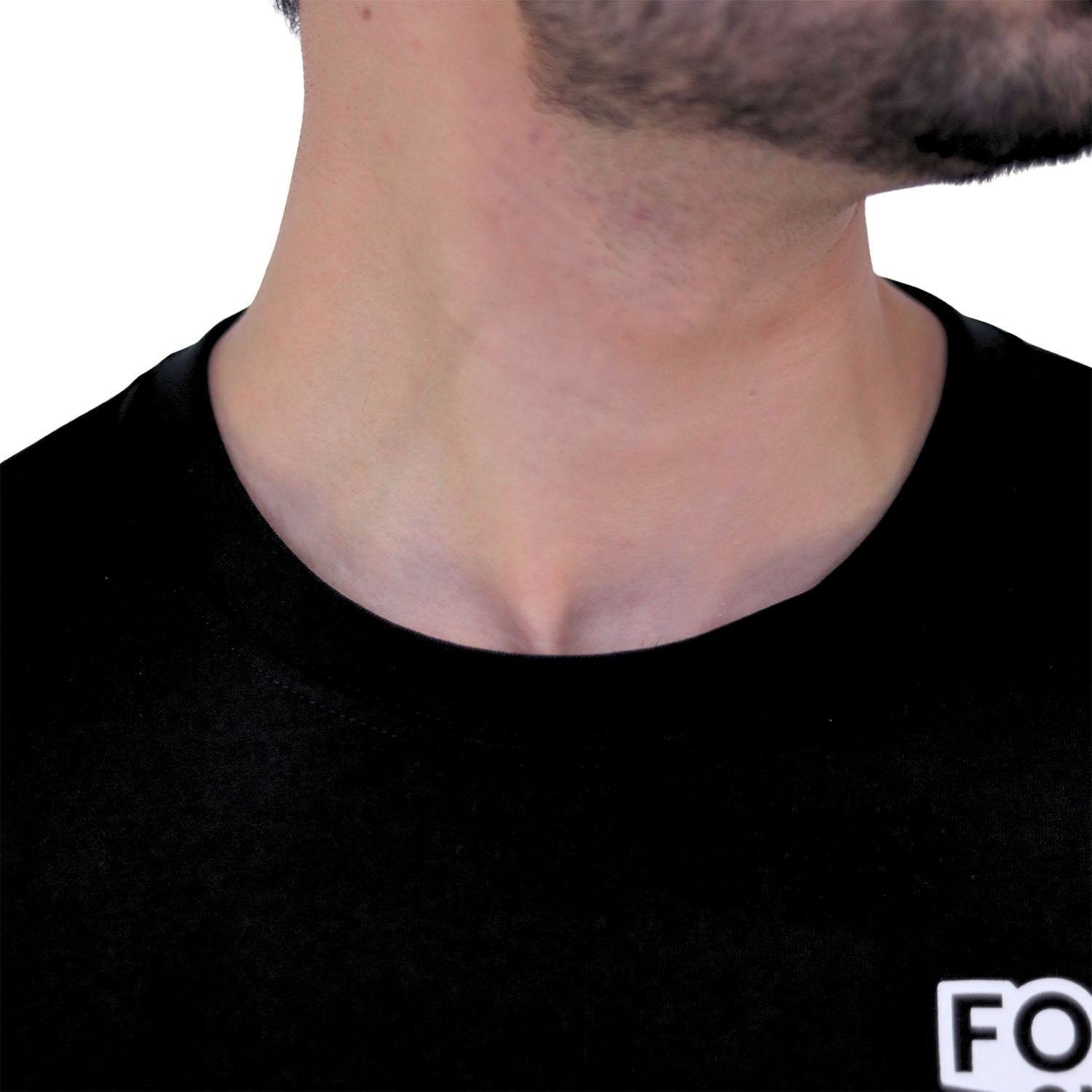 Men's Cotton Jersey Crew Neck Slim Fit Message Print Tee