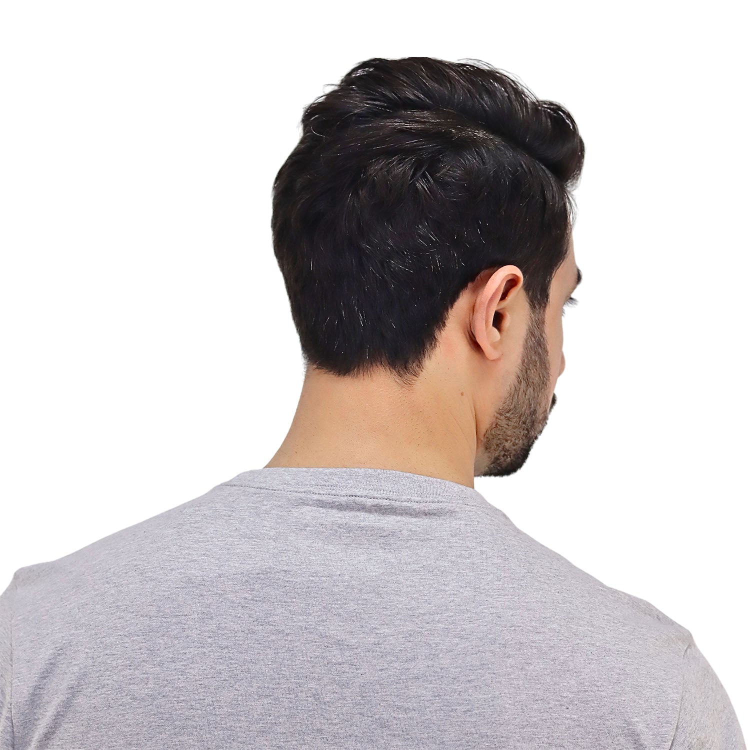 Men's Cotton Jersey Crew Neck Slim Fit Message Print Tee