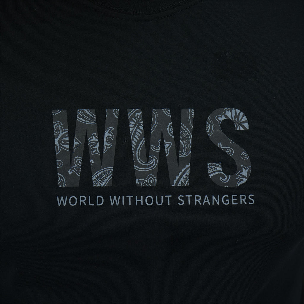 Men's Cotton Jersey Crewneck Short Sleeve Slim Fit Wws Print Tee