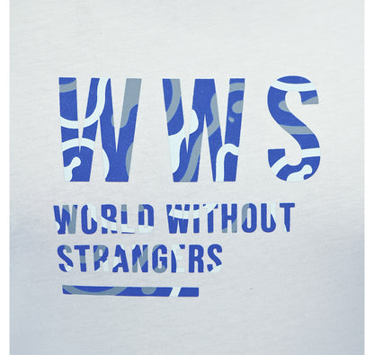 Men's Cotton Jersey Crewneck Short Sleeve Slim Fit Wws Print Tee