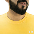 Men's Cotton Jersey Crewneck Short Sleeve Slim Fit Wws Print Tee