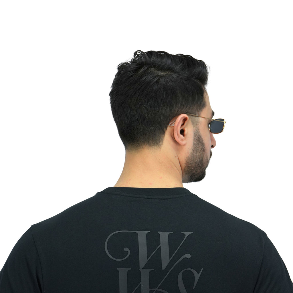 Men's Cotton Jersey Crewneck Short Sleeve Slim Fit Wws Print Tee