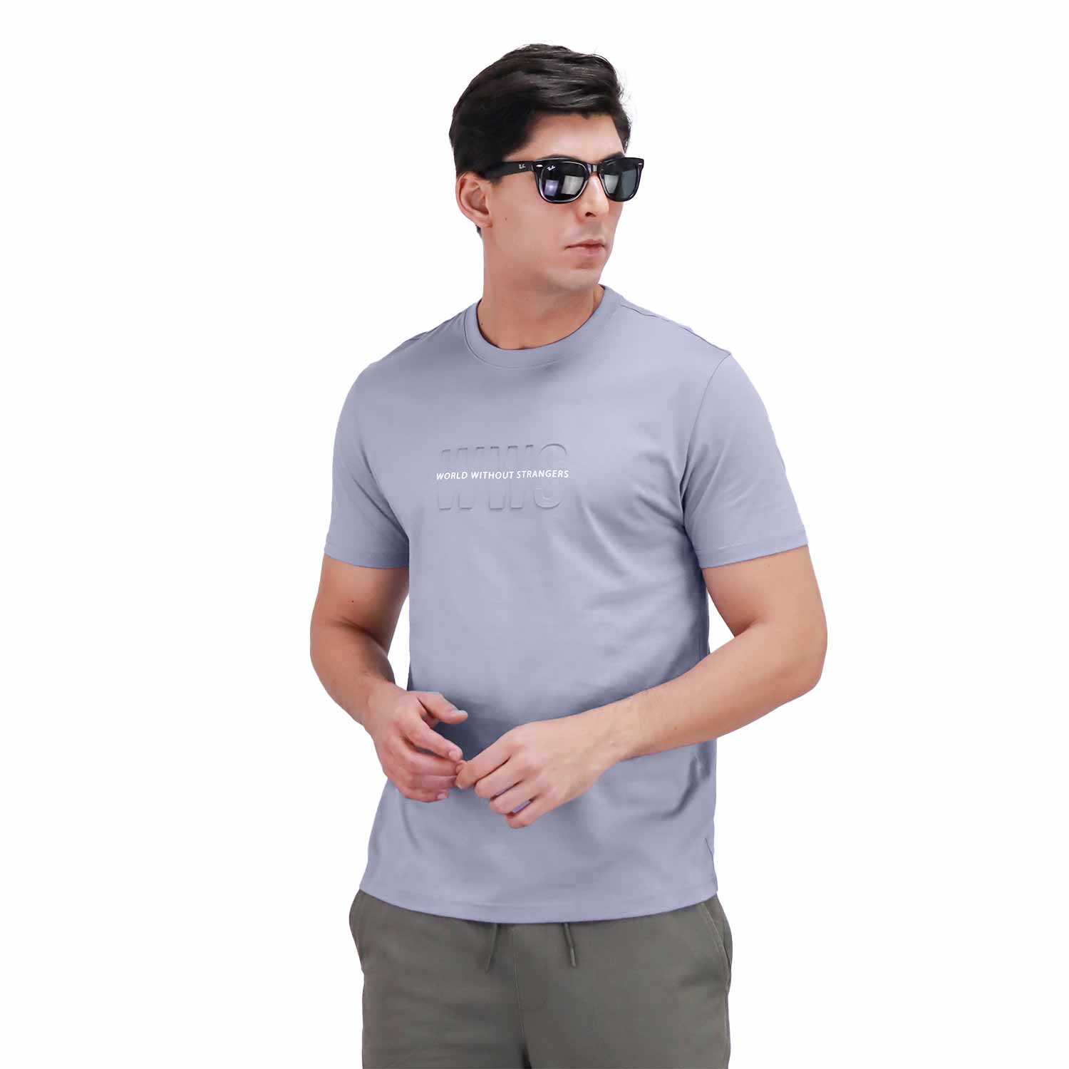 Men's Wws Print Slim Fit Jersey Tee