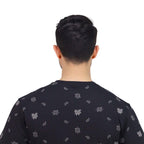 Men's Wws Crewneck Short Sleeve Slim Fit All Over Print Print Tee