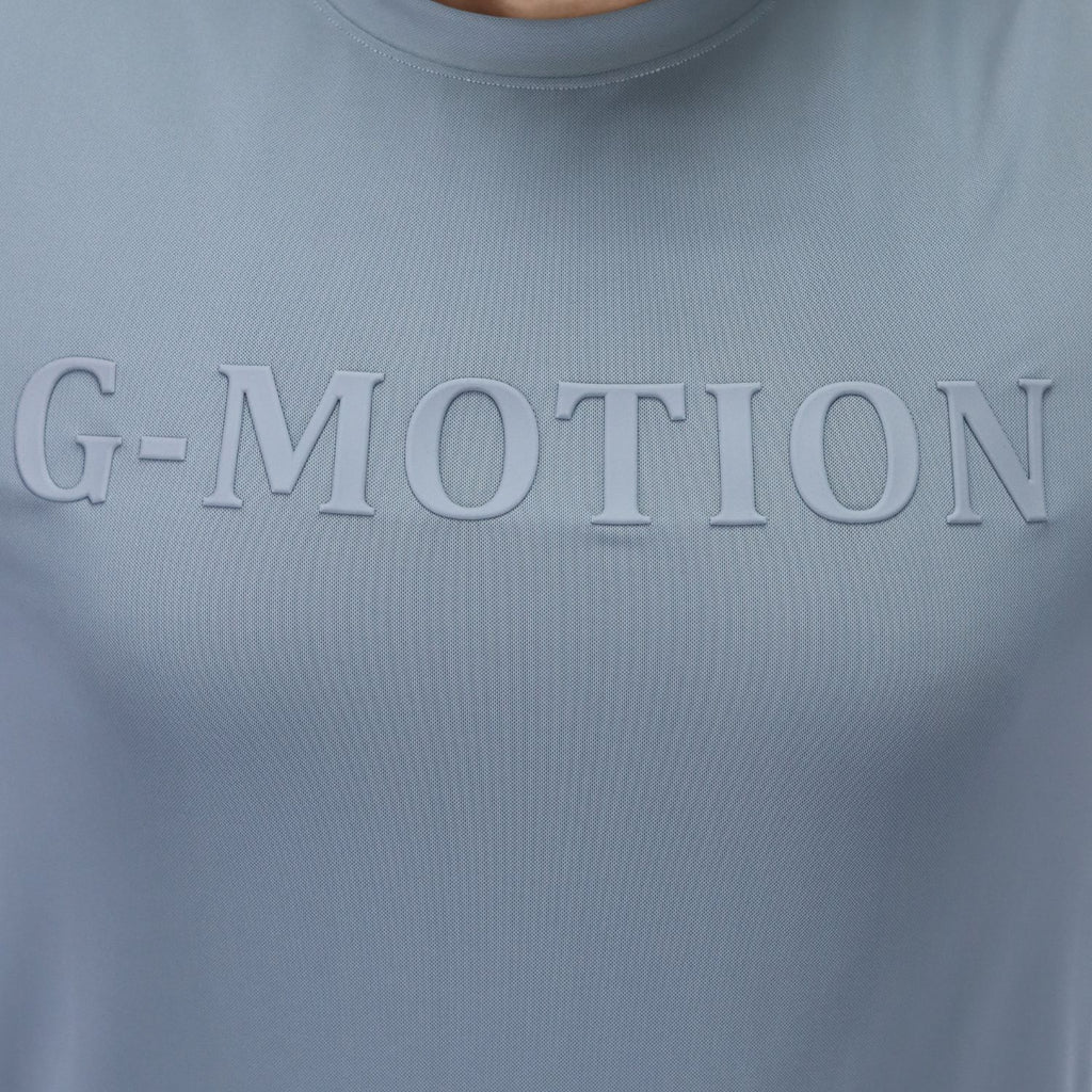 Men's G-Motion Pique Crew Neck Short Sleeve Slim Fit Print Tee