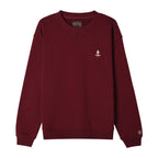 Men's Classic French Terry Crew Neck Long Sleeve Relaxed Fit Print Sweatshirt