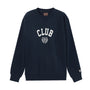 Men's Classic French Terry Crew Neck Long Sleeve Relaxed Fit Print Sweatshirt