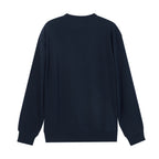Men's Classic French Terry Crew Neck Long Sleeve Relaxed Fit Print Sweatshirt