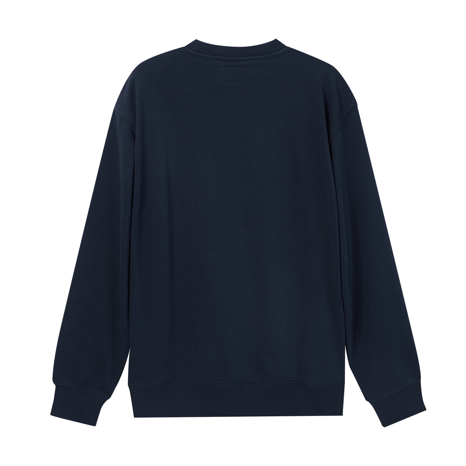 Men's Classic French Terry Crew Neck Long Sleeve Relaxed Fit Print Sweatshirt