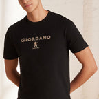 Men's Slim Fit Cotton Jersey Signature Print Tee