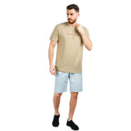 Men's Slim Fit Cotton Jersey Signature Print Tee