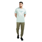 Men's Slim Fit Cotton Jersey Signature Print Tee