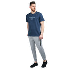 Men's Slim Fit Cotton Jersey Signature Print Tee