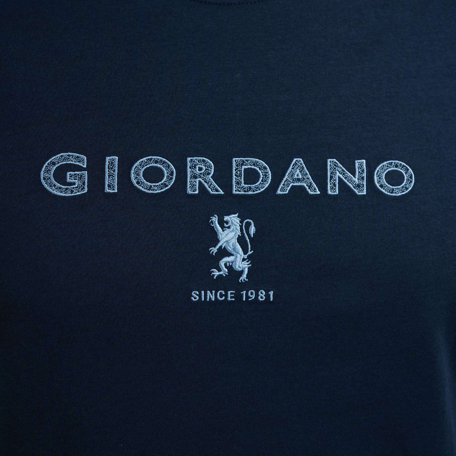 Men's Slim Fit Cotton Jersey Signature Print Tee
