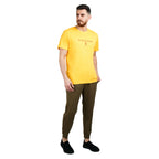 Men's Slim Fit Cotton Jersey Signature Print Tee