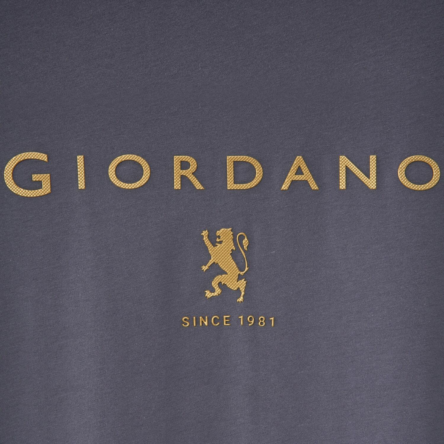 Men's Slim Fit Cotton Jersey Signature Print Tee
