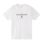 Giordano Men's Slim Fit Cotton Jersey Signature Print Tee-White