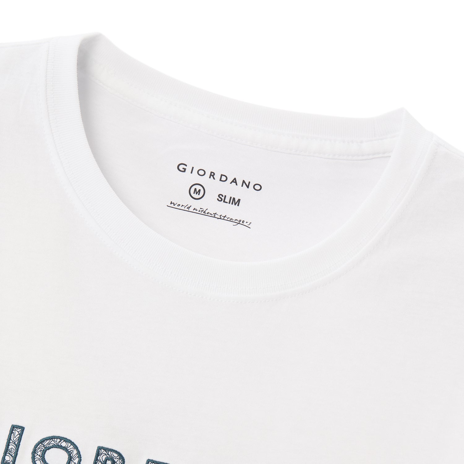 Men's Slim Fit Cotton Jersey Signature Print Tee