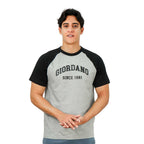 Men's Print Slim Fit Cotton Jersey Reglan Tee