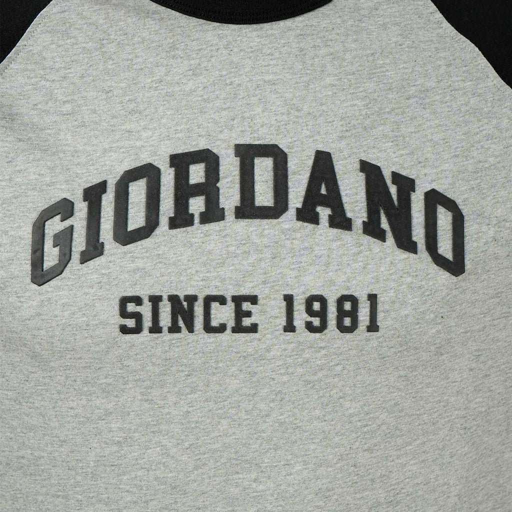 Men's Print Slim Fit Cotton Jersey Reglan Tee