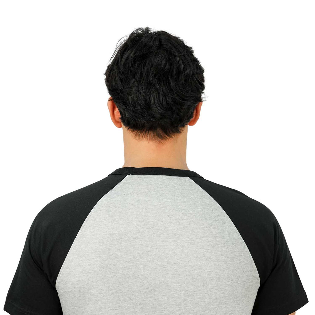 Men's Print Slim Fit Cotton Jersey Reglan Tee