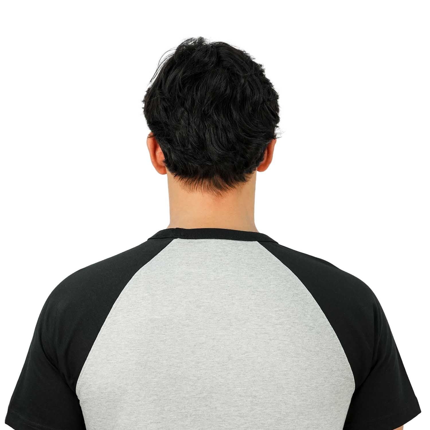 Men's Print Slim Fit Cotton Jersey Reglan Tee
