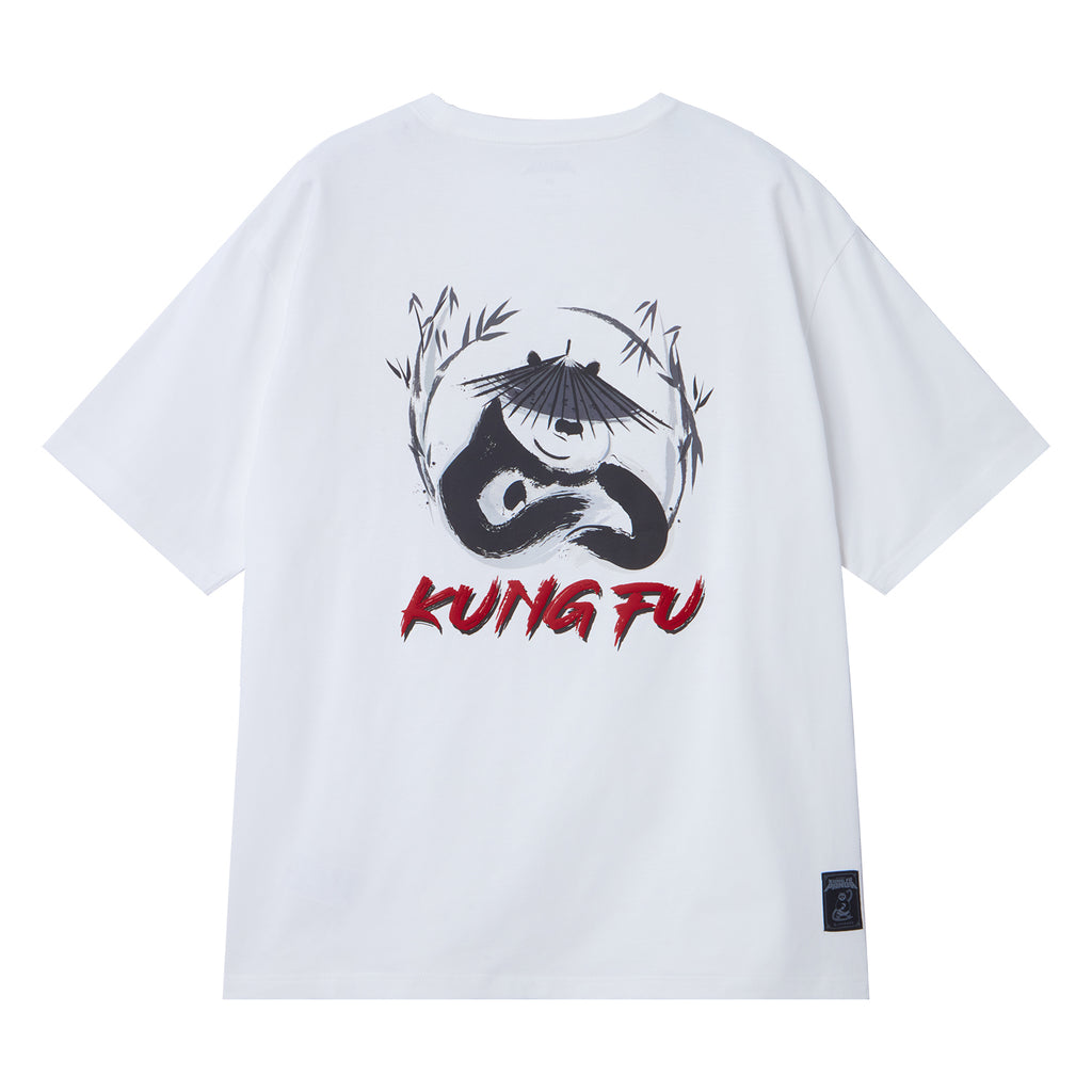 Men's Kung Fu Panda Series Short Sleeve Relaxed Fit T-Shirts