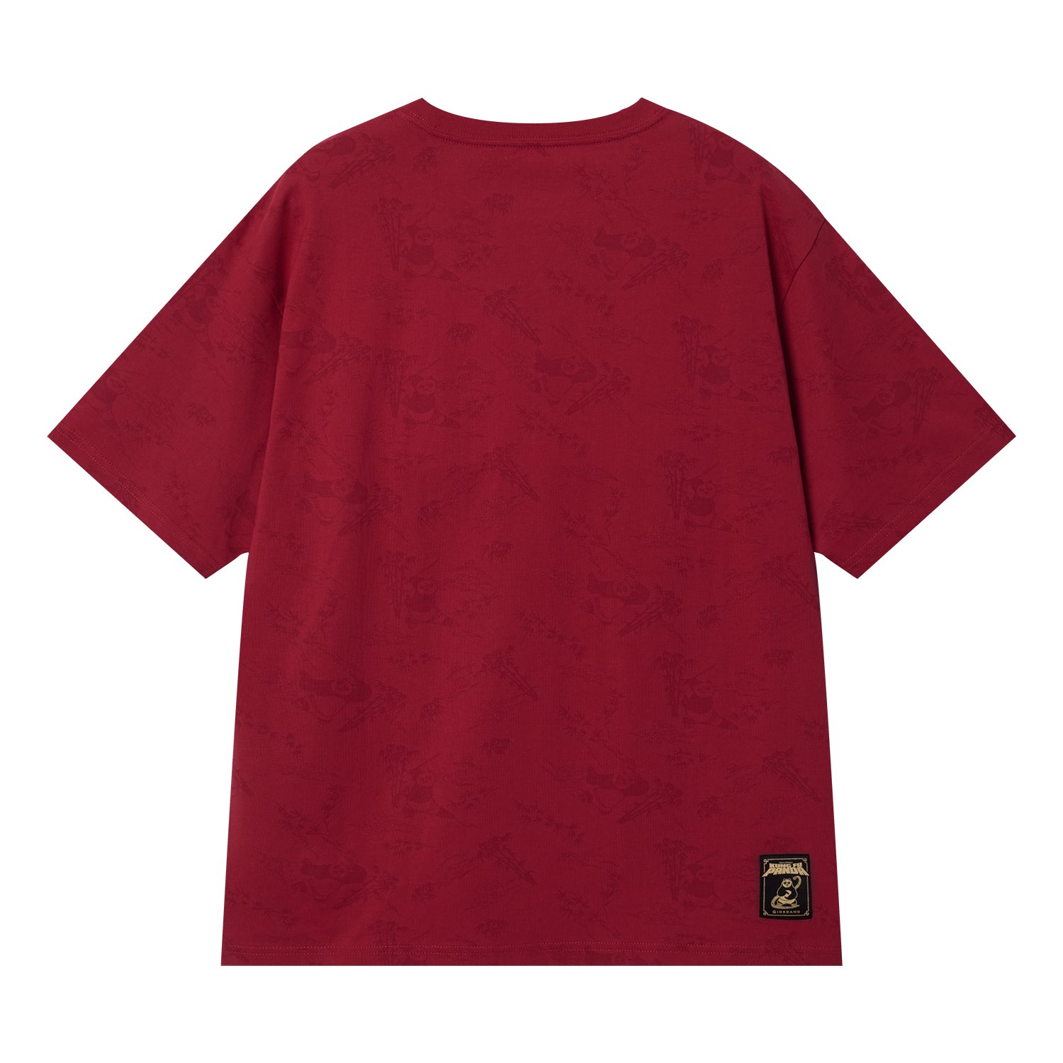 Men's Kung Fu Panda Series Short Sleeve Relaxed Fit T-Shirts