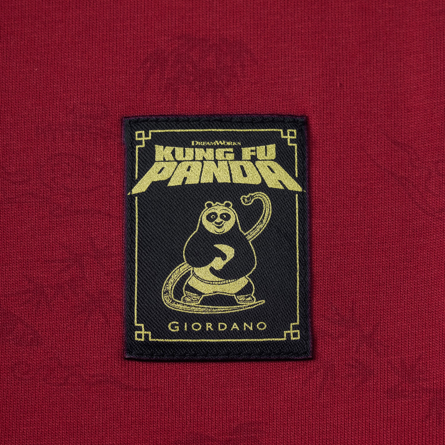 Men's Kung Fu Panda Series Short Sleeve Relaxed Fit T-Shirts