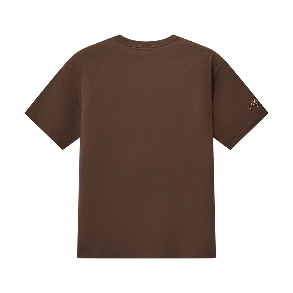 Men’S Relaxed Fit Cotton Jersey Crew Neck Print Tee