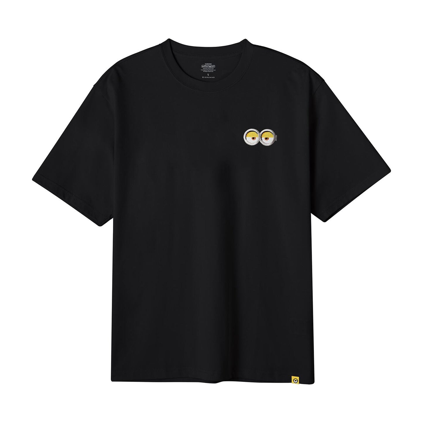 Men’S Relaxed Fit Cotton-Poly Crew Neck Print Tee | Minion Collection