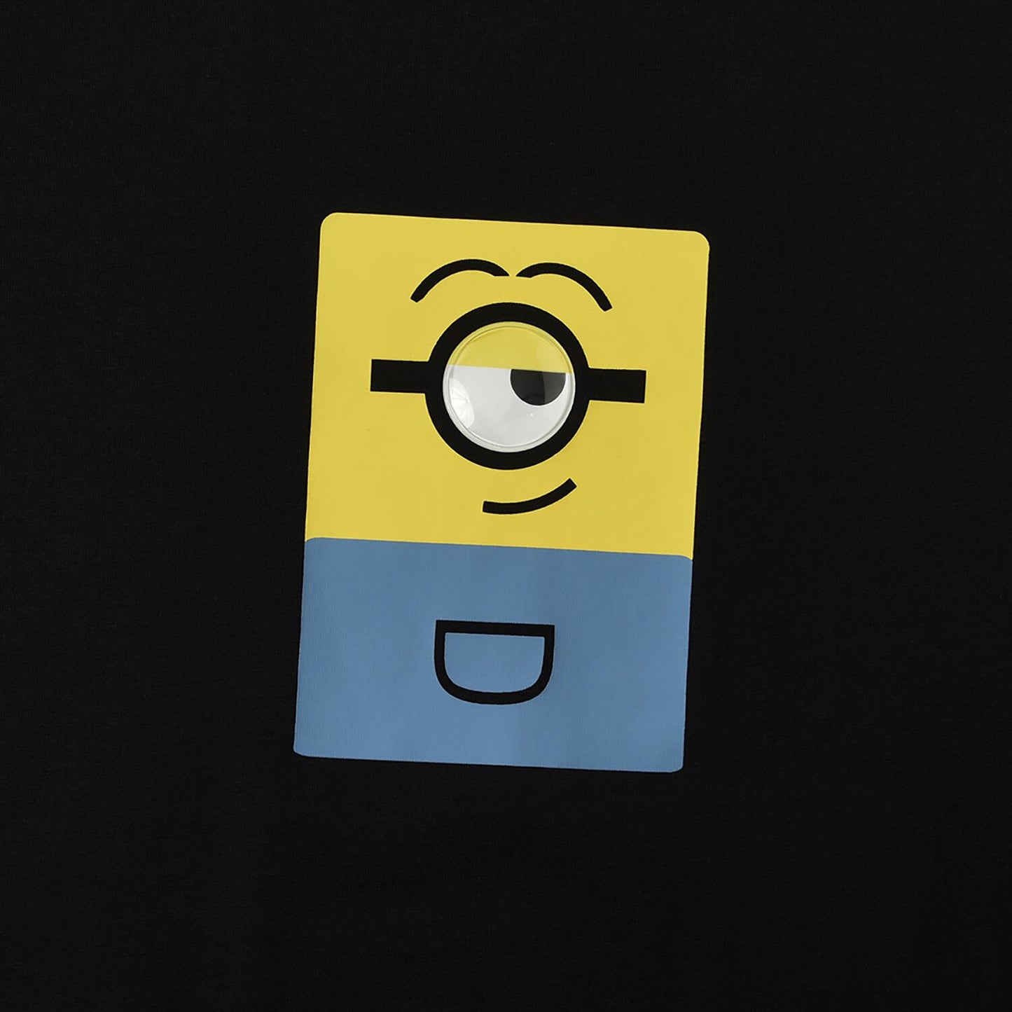 Men’S Relaxed Fit Cotton-Poly Crew Neck Print Tee | Minion Collection