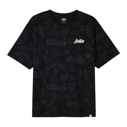 Men’S Relaxed Fit Cotton-Poly Crew Neck Print Tee | Minion Collection