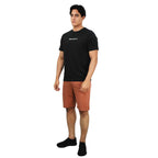 Men's Slim Fit Print Tee - Cotton Jersey, Crew Neck, Short Sleeve