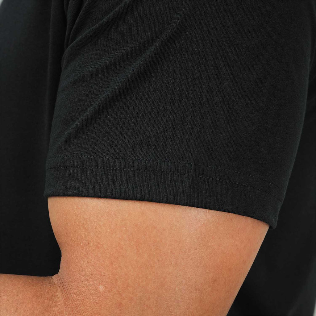 Men's Slim Fit Print Tee - Cotton Jersey, Crew Neck, Short Sleeve