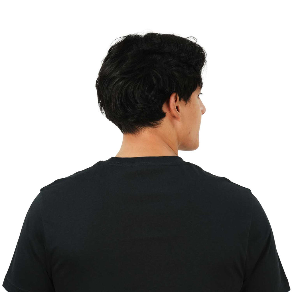 Men's Slim Fit Print Tee - Cotton Jersey, Crew Neck, Short Sleeve