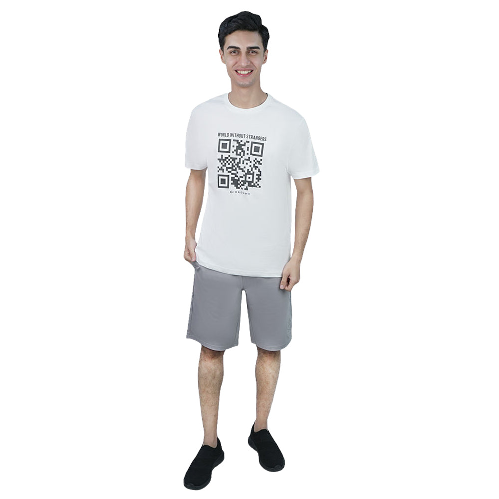 Men's Slim Fit Cotton Jersey Crew Neck Print Tee | WWS Graphic
