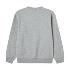 Men’S Relaxed French Terry Crew Neck Graphic Sweater