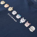 Men's Chiikawa Character Crew Neck Relaxed Graphic Tee